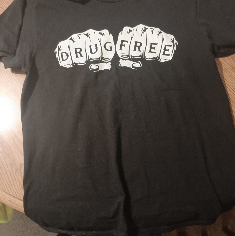 Drug free shirt